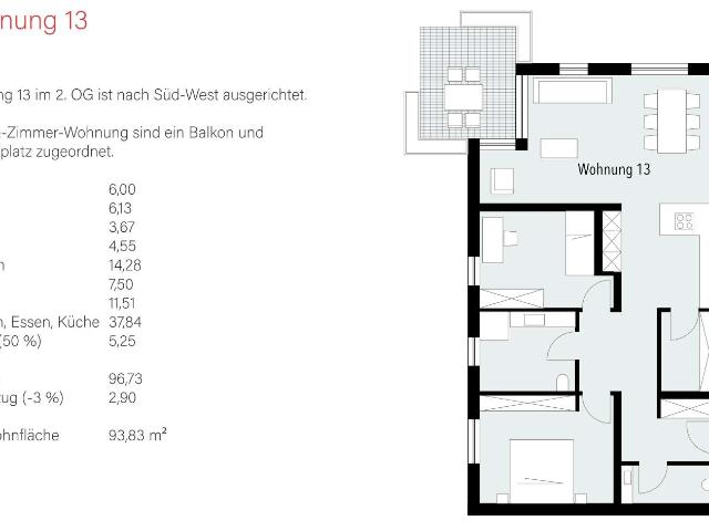 Wohnung zum Kaufen in Böbingen 378.800,00 EUR 93.83 m²