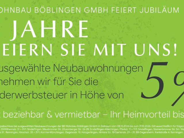 Wohnung zum Kaufen in Böblingen 379.000,00 EUR 57 m²
