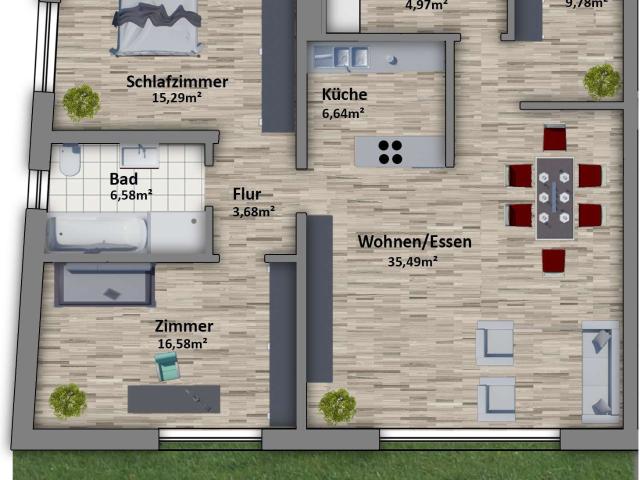 Wohnung zum Kaufen in BockenheimWeinstraße 435.000,00 EUR 103.16 m²
