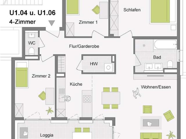 Wohnung zum Kaufen in Bad Nauheim 623.200,00 EUR 108 m²