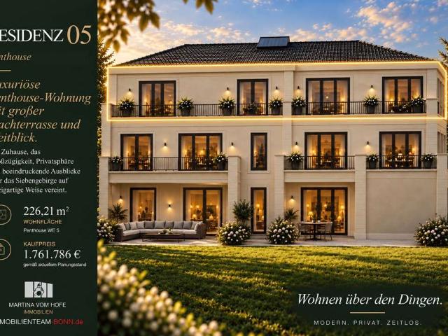 Wohnung zum Kaufen in Bad Honnef 1.761.786,00 EUR 226.21 m²