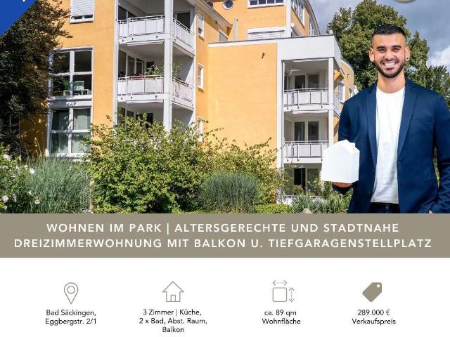 Wohnung zum Kaufen in Bad Säckingen 289.000,00 EUR 88.72 m²