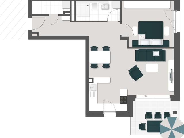 Wohnung zum Kaufen in Bad Säckingen 353.500,00 EUR 61.98 m²