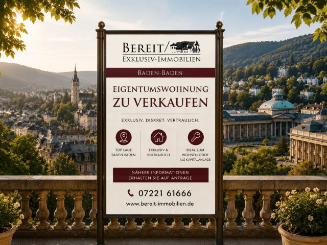 Wohnung zum Kaufen in Baden Baden 1.300.000,00 EUR 194 m²