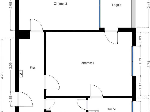 Wohnung zum Kaufen in Berlin 253.000,00 EUR 50.68 m²