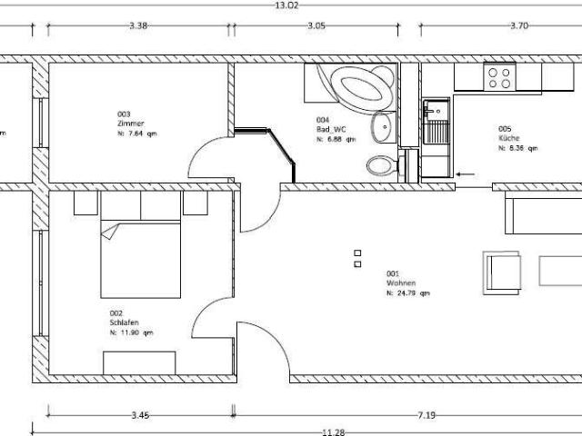 Wohnung zum Kaufen in Berlin 275.000,00 EUR 62.5 m²