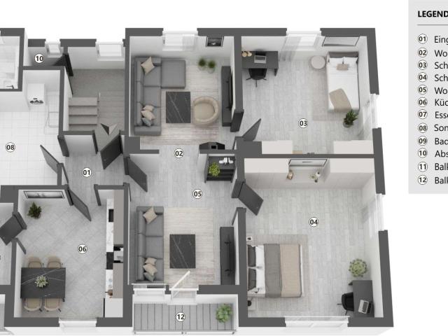 Wohnung zum Kaufen in Biessenhofen 295.000,00 EUR 114.67 m²