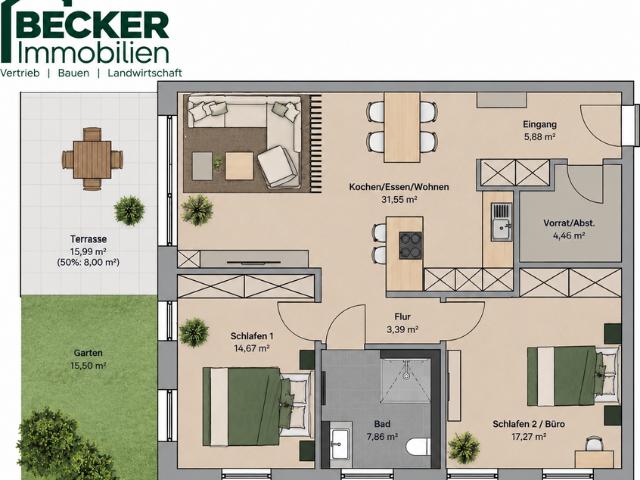Wohnung zum Kaufen in Brilon 404.900,00 EUR 93 m²