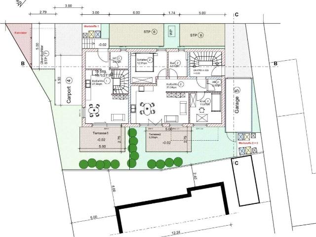 Wohnung zum Kaufen in Gachenbach 335.000,00 EUR 70.07 m²