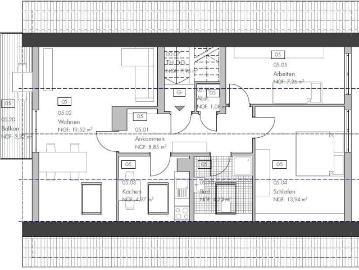 Wohnung zum Kaufen in Dossenheim 269.000,00 EUR 63 m²