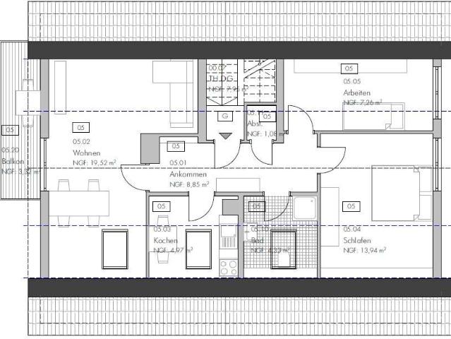 Wohnung zum Kaufen in Dossenheim 269.000,00 EUR 63 m²