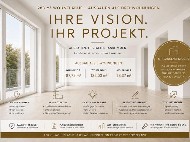 Wohnung zum Kaufen in Düsseldorf 749.000,00 EUR 288.12 m²