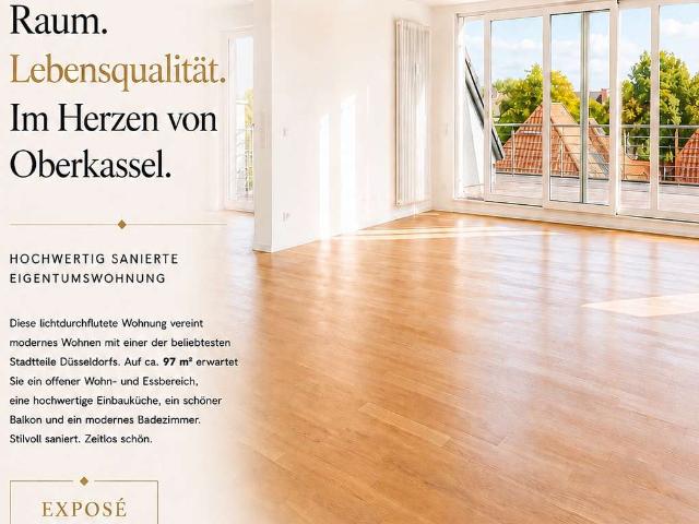 Wohnung zum Kaufen in Düsseldorf 775.000,00 EUR 97 m²