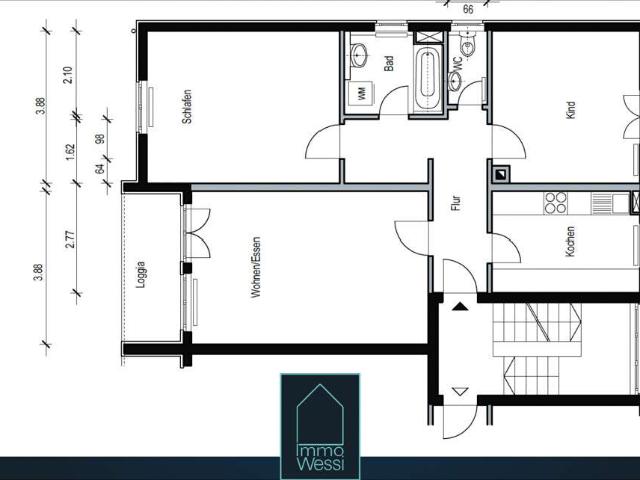 Wohnung zum Kaufen in Ettlingen 289.000,00 EUR 83.61 m²
