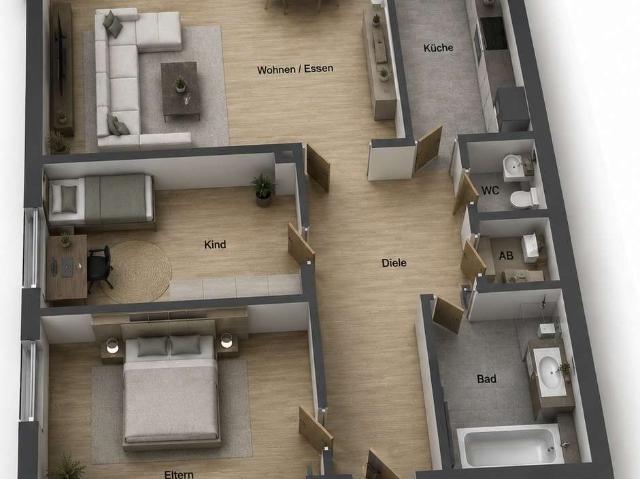 Wohnung zum Kaufen in Frankfurt am Main 329.000,00 EUR 80 m²