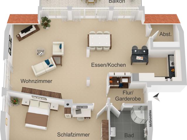 Wohnung zum Kaufen in Friedrichshafen 440.000,00 EUR 118.11 m²