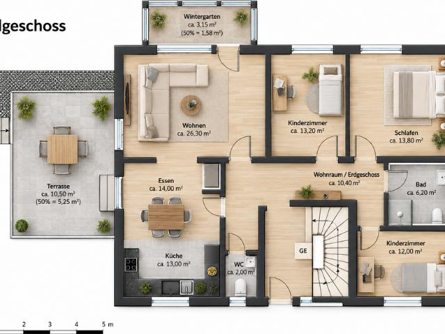 Wohnung zum Kaufen in Friedrichshafen 480.000,00 EUR 115 m²