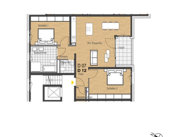 Wohnung zum Kaufen in Friedrichshafen 555.000,00 EUR 92.99 m²