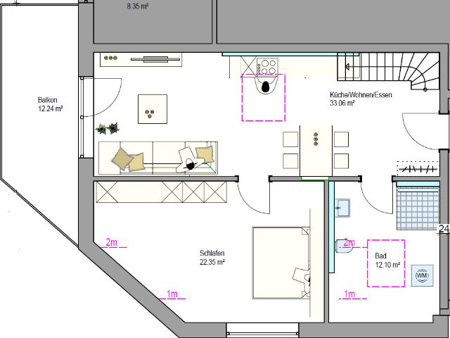 Wohnung zum Kaufen in Friedrichshafen 589.100,00 EUR 84.15 m²