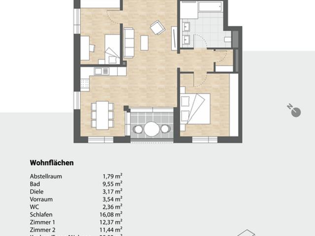 Wohnung zum Kaufen in Friedrichshafen 645.000,00 EUR 100.74 m²