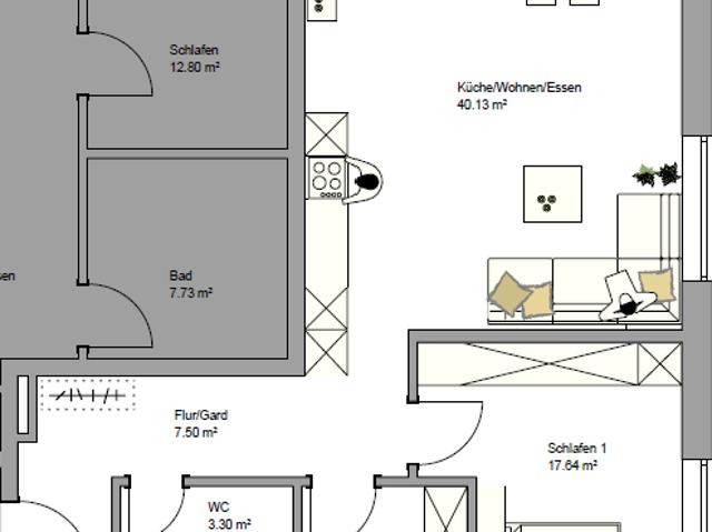 Wohnung zum Kaufen in Friedrichshafen 646.100,00 EUR 95.72 m²