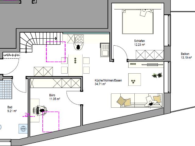 Wohnung zum Kaufen in Friedrichshafen 612.000,00 EUR 87.43 m²