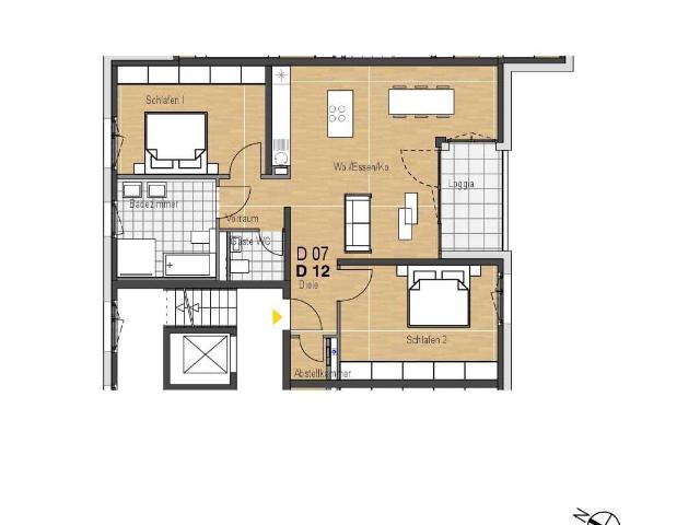 Wohnung zum Kaufen in Friedrichshafen 620.000,00 EUR 92.99 m²
