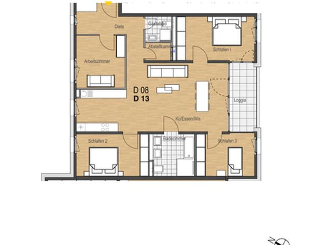 Wohnung zum Kaufen in Friedrichshafen 715.000,00 EUR 120.4 m²