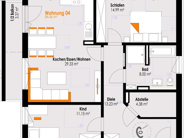 Wohnung zum Kaufen in Füssen 499.000,00 EUR 84.46 m²