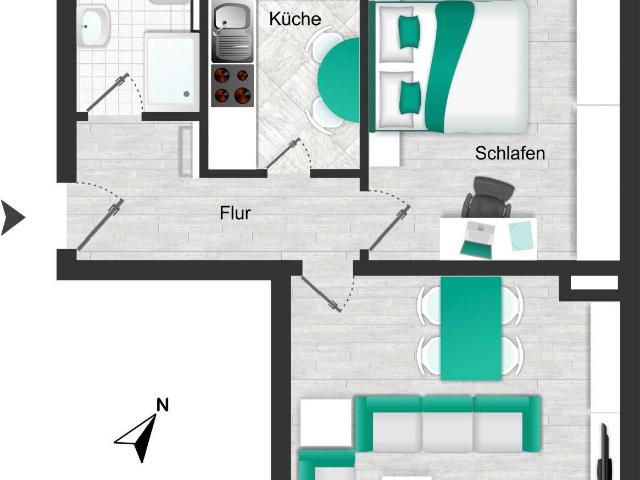Wohnung zum Kaufen in Köln 330.000,00 EUR 54.54 m²