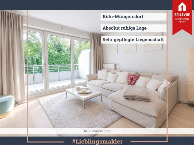 Wohnung zum Kaufen in Köln 349.000,00 EUR 62.86 m²