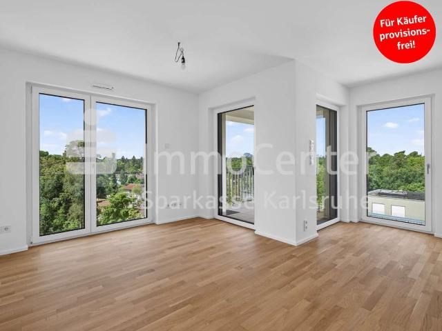 Wohnung zum Kaufen in Karlsruhe Waldstadt 379.500,00 EUR 52.5 m²