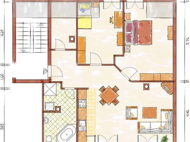 Wohnung zum Kaufen in Karlsruhe 325.000,00 EUR 81.26 m²