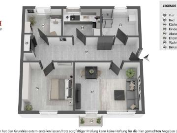 Wohnung zum Kaufen in Kriftel 259.000,00 EUR 72.02 m²
