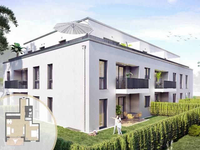 Wohnung zum Kaufen in Hattersheim am Main 362.500,00 EUR 64.7 m²