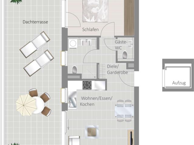 Wohnung zum Kaufen in Ingersheim 399.800,00 EUR 69 m²