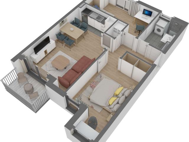 Wohnung zum Kaufen in Offenbach am Main 342.860,00 EUR 57.2 m²