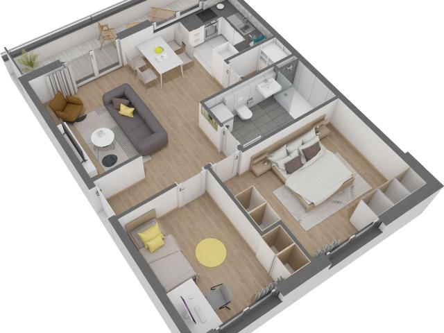Wohnung zum Kaufen in Offenbach am Main 427.340,00 EUR 69.1 m²
