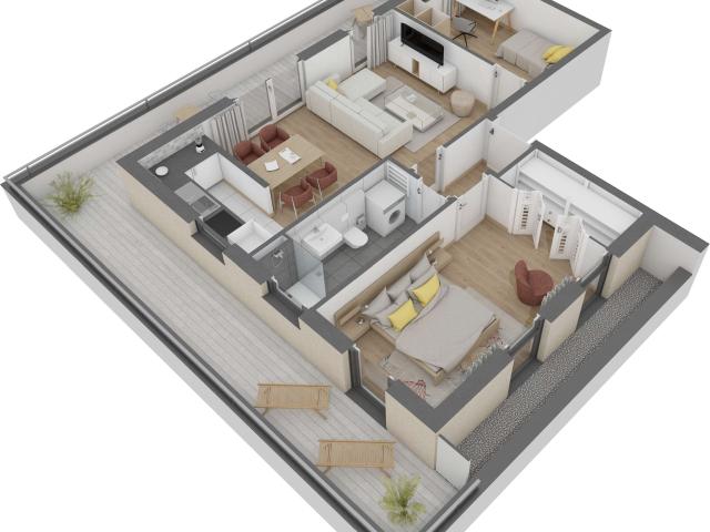 Wohnung zum Kaufen in Offenbach am Main 438.610,00 EUR 77.8 m²