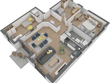 Wohnung zum Kaufen in Offenbach am Main 491.890,00 EUR 89.8 m²