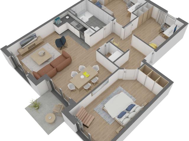 Wohnung zum Kaufen in Offenbach am Main 491.890,00 EUR 89.9 m²
