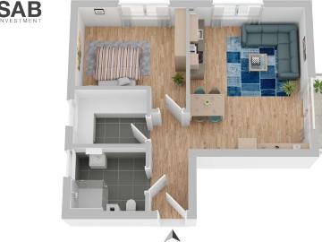 Wohnung zum Kaufen in Oldenburg 360.500,00 EUR 63.28 m²