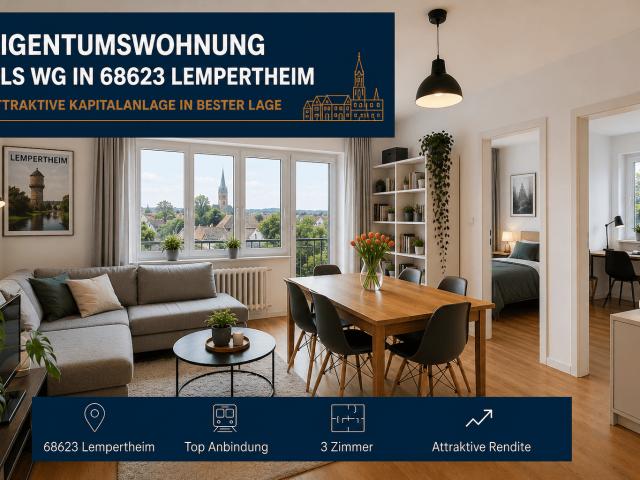 Wohnung zum Kaufen in Lampertheim 272.200,00 EUR 83 m²