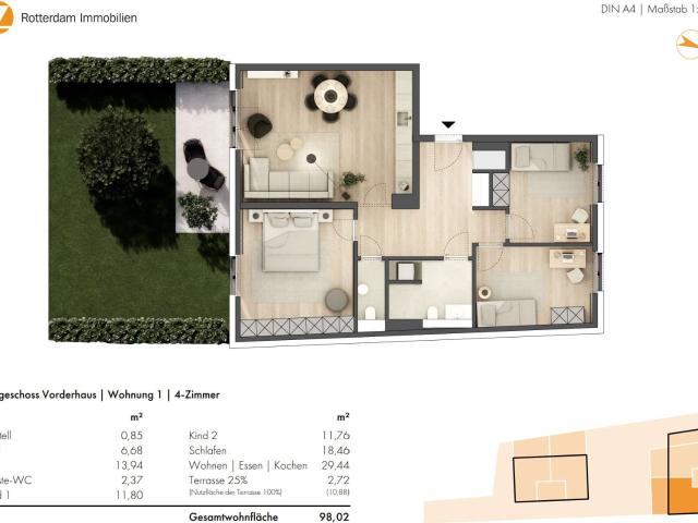 Wohnung zum Kaufen in Langenfeld 568.500,00 EUR 98 m²