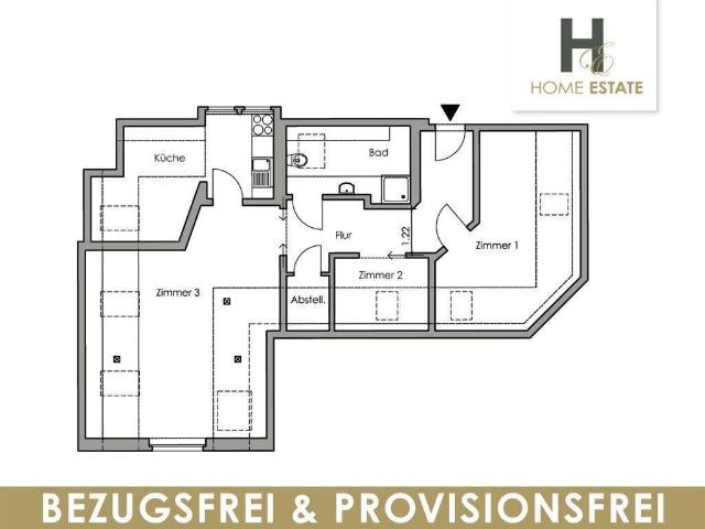 Wohnung zum Kaufen in Leipzig 275.000,00 EUR 61 m²