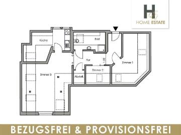 Wohnung zum Kaufen in Leipzig 275.000,00 EUR 61 m²
