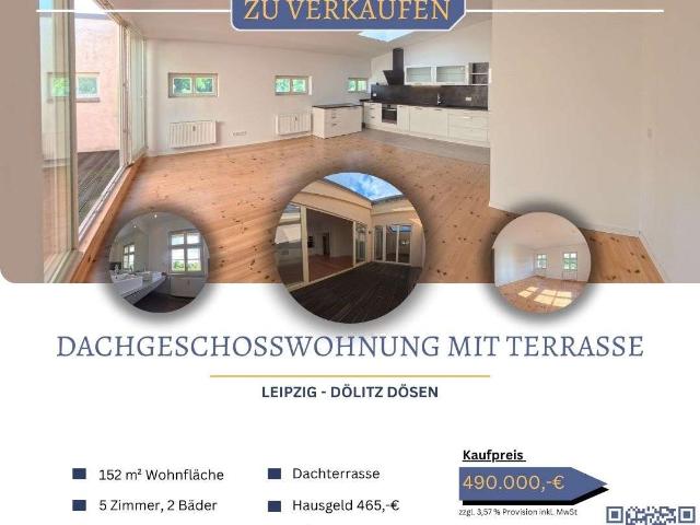 Wohnung zum Kaufen in Leipzig Dölitz Dösen 490.000,00 EUR 152.48 m²