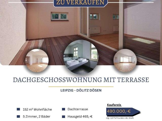 Wohnung zum Kaufen in Leipzig Dölitz Dösen 490.000,00 EUR 152.48 m²