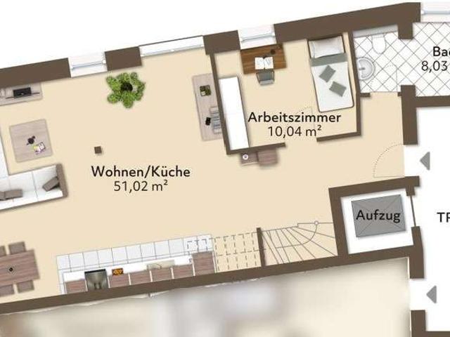 Wohnung zum Kaufen in Lustadt 419.000,00 EUR 131 m²