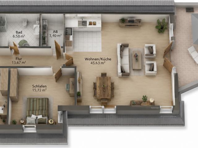 Wohnung zum Kaufen in Lustadt 429.000,00 EUR 113 m²